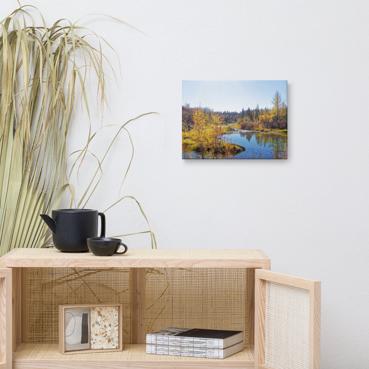 Canvas Print - Fish Creek Votier's Flats Fall