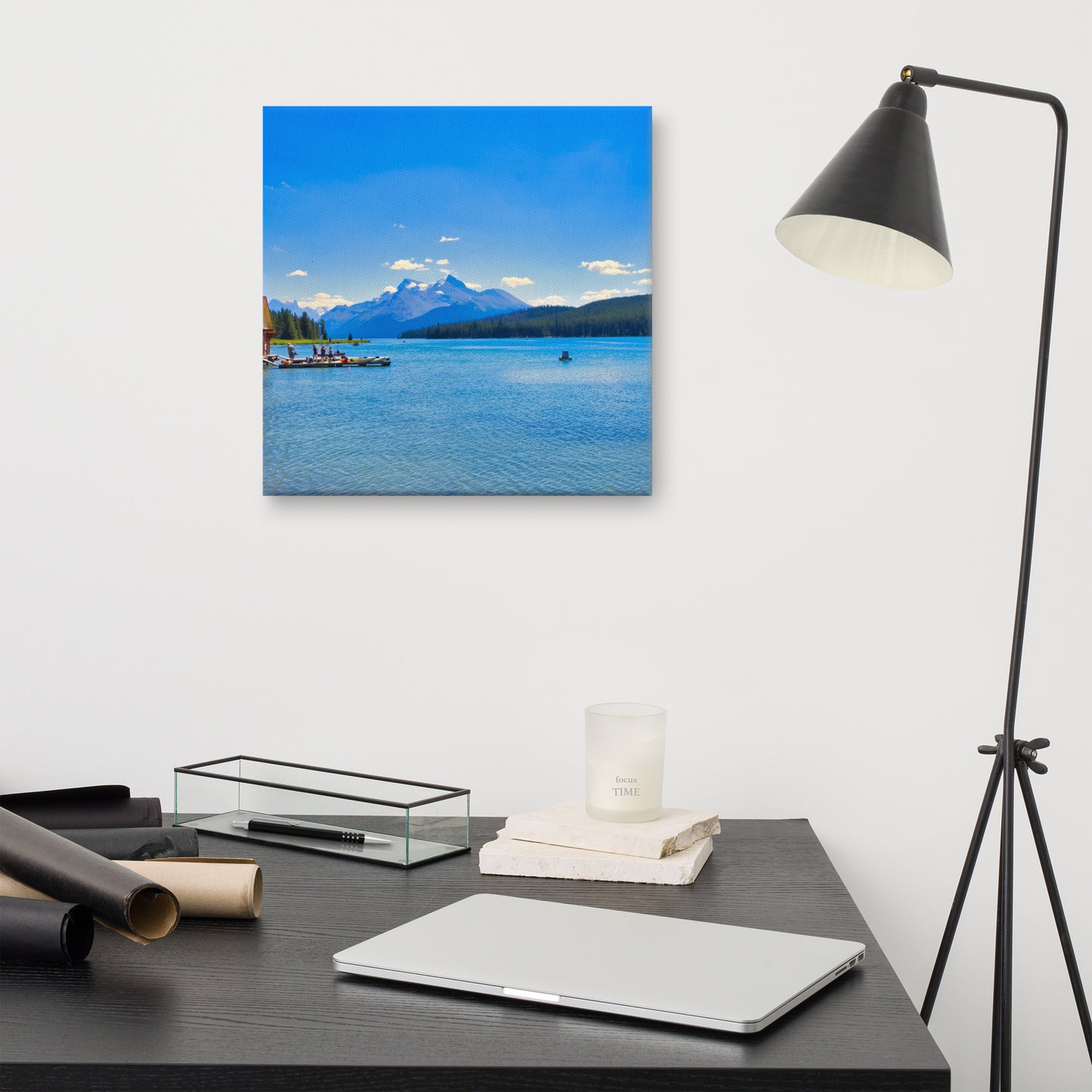 Canvas Print - Maligne Lake