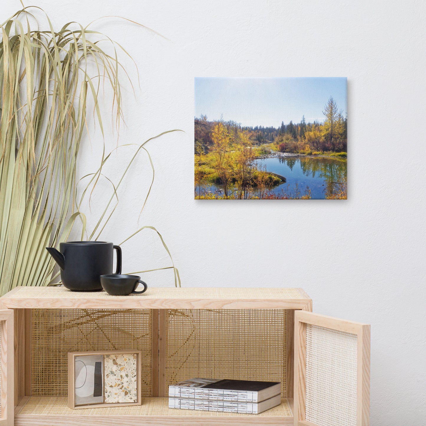 Canvas Print - Fish Creek Votier's Flats Fall