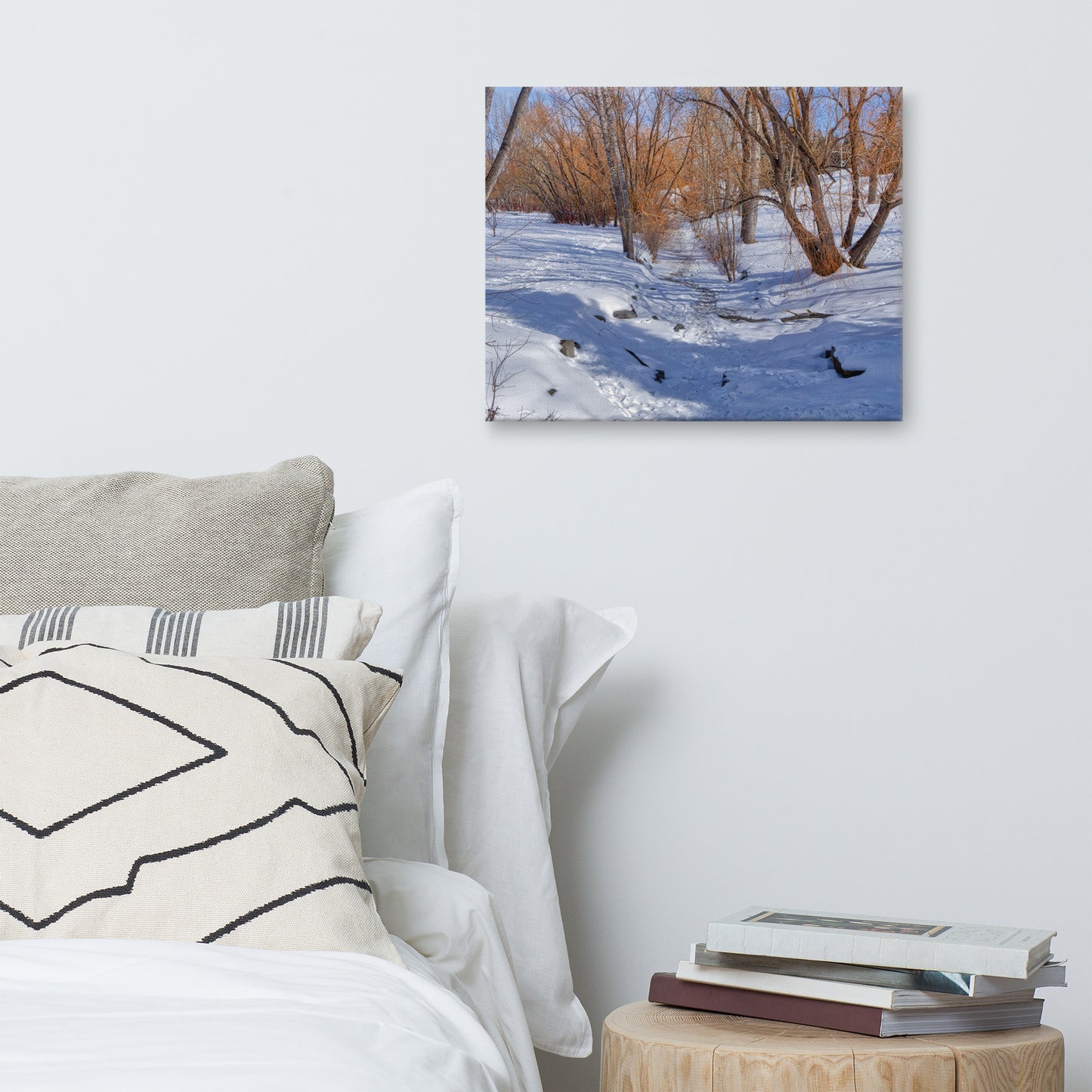 Canvas Print - Confederation Creek Winter HDR