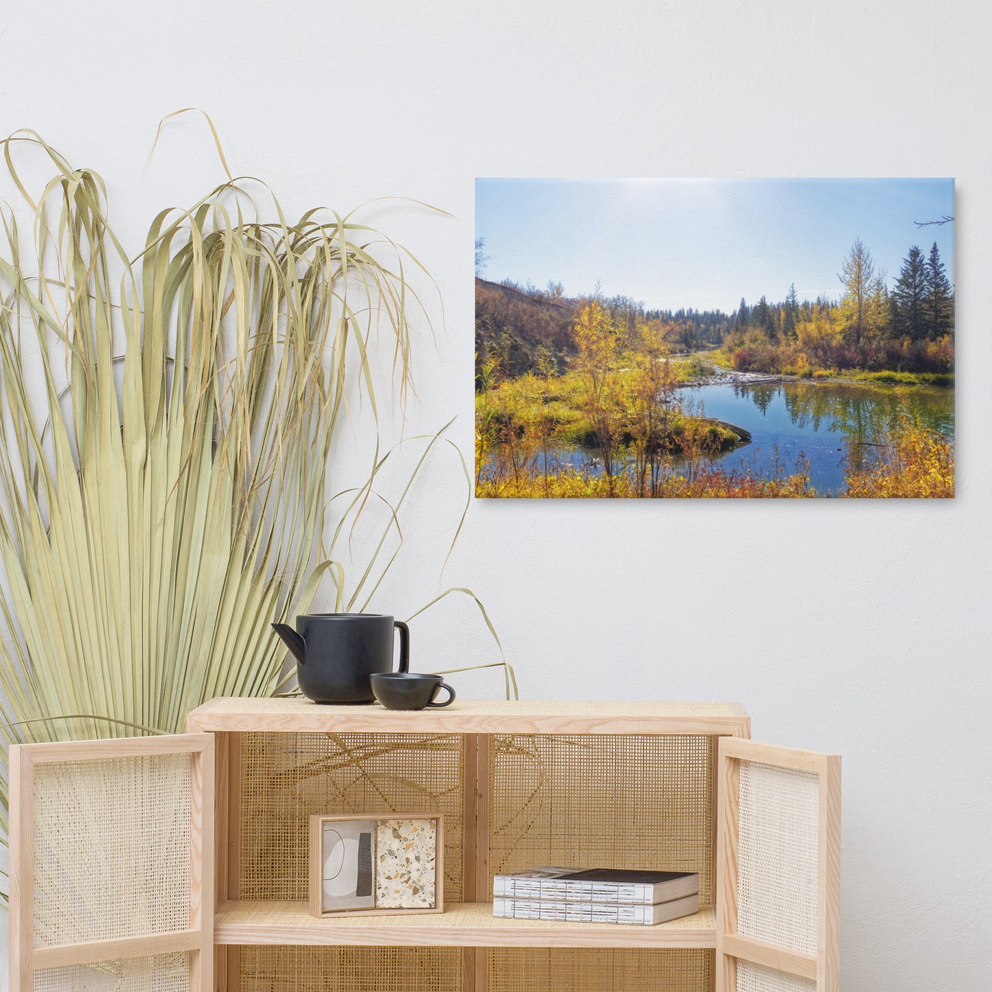 Canvas Print - Fish Creek Votier's Flats Fall