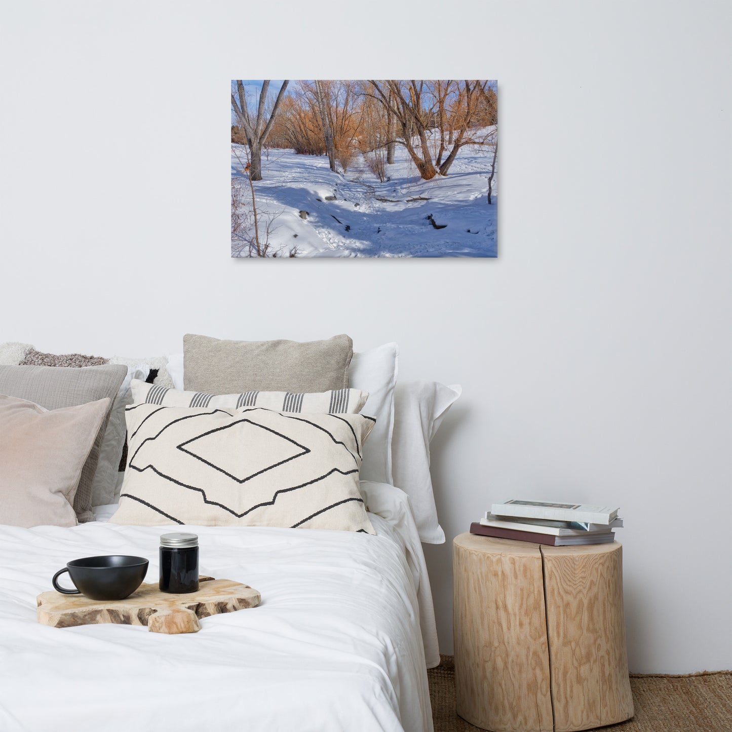 Canvas Print - Confederation Creek Winter HDR