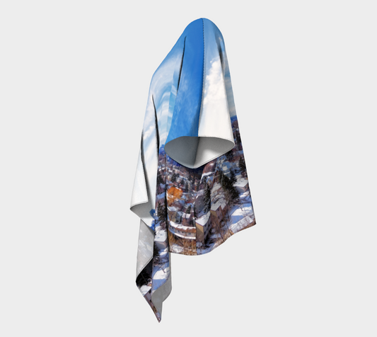 Draped Kimono - McHugh Bluff Winter