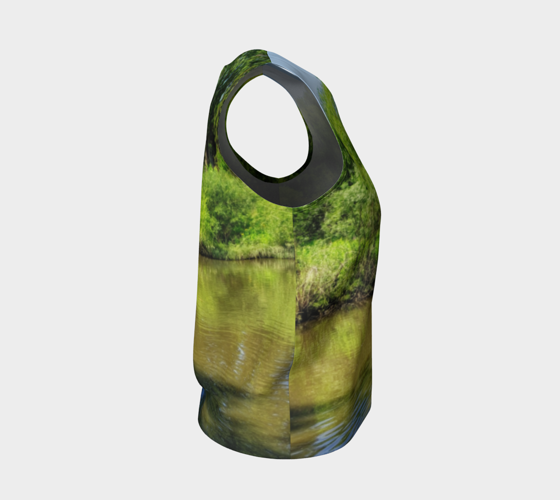 Women's All-Over Loose Regular Tank Top - Confederation Park Pond