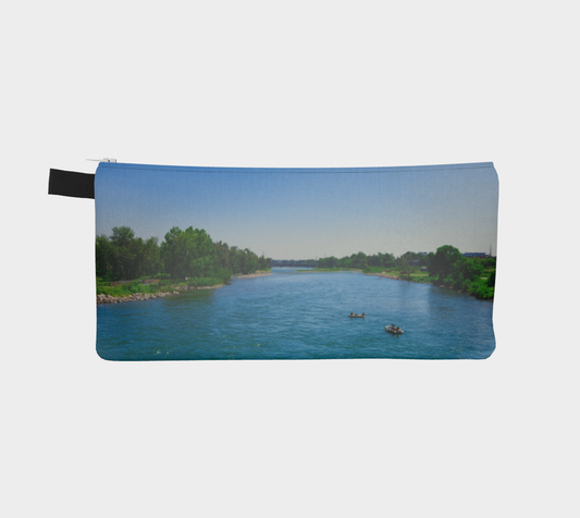 Pencil Case - Bow River George C. King Bridge