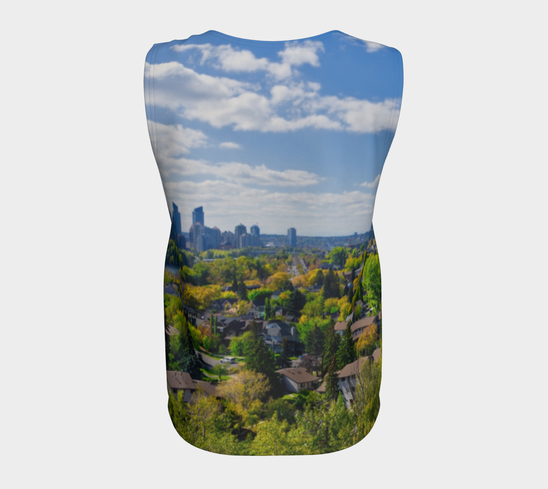 Women's All-Over Loose Regular Tank Top - McHugh Bluff Fall