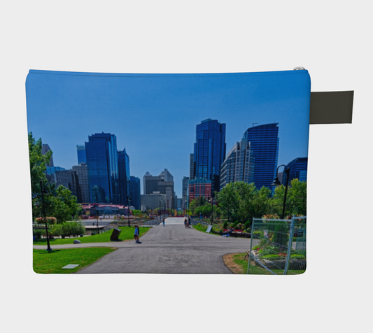 Zipper Carry-All - Downtown Calgary Prince's Island Park HDR