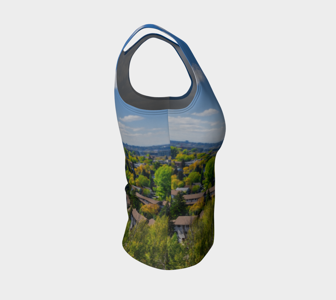 Women's Fitted Regular Tank Top - McHugh Bluff Fall