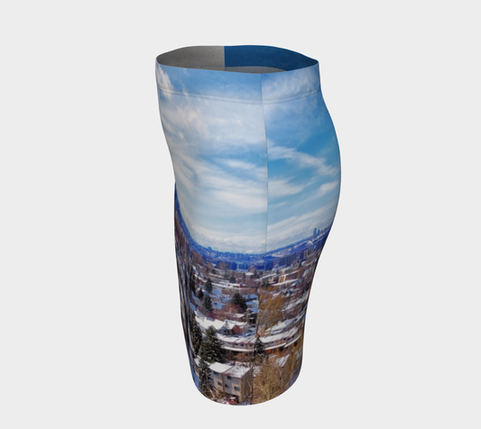 Women's Fitted Skirt - McHugh Bluff Winter