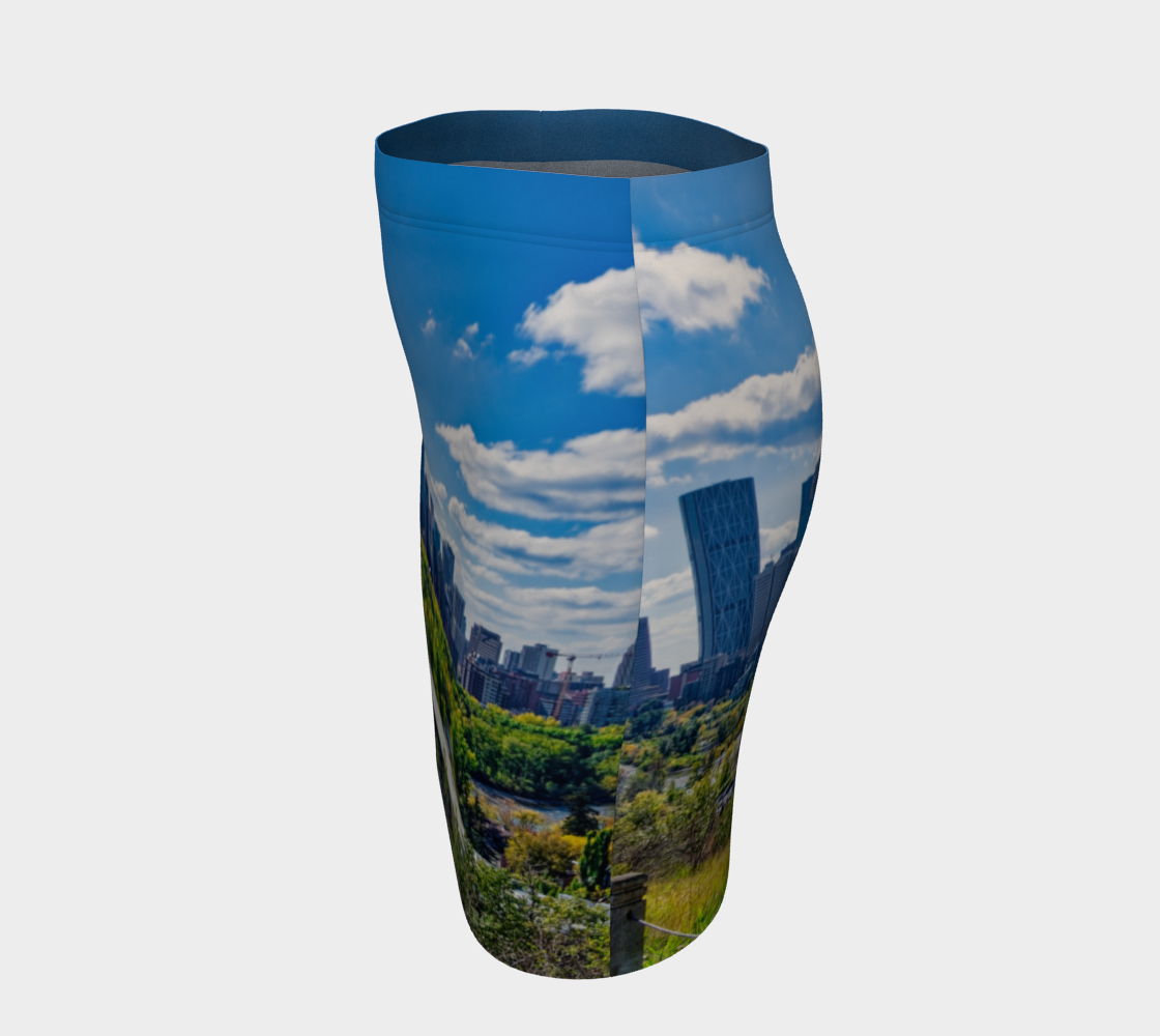 Women's Fitted Skirt - Downtown Calgary McHugh Bluff Fall