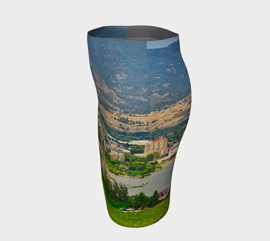 Women's Fitted Skirt - Penticton Munson Mountain