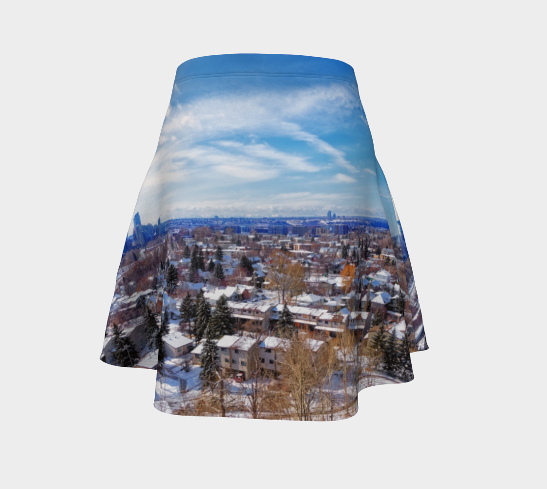 Women's Flare Skirt - McHugh Bluff Winter
