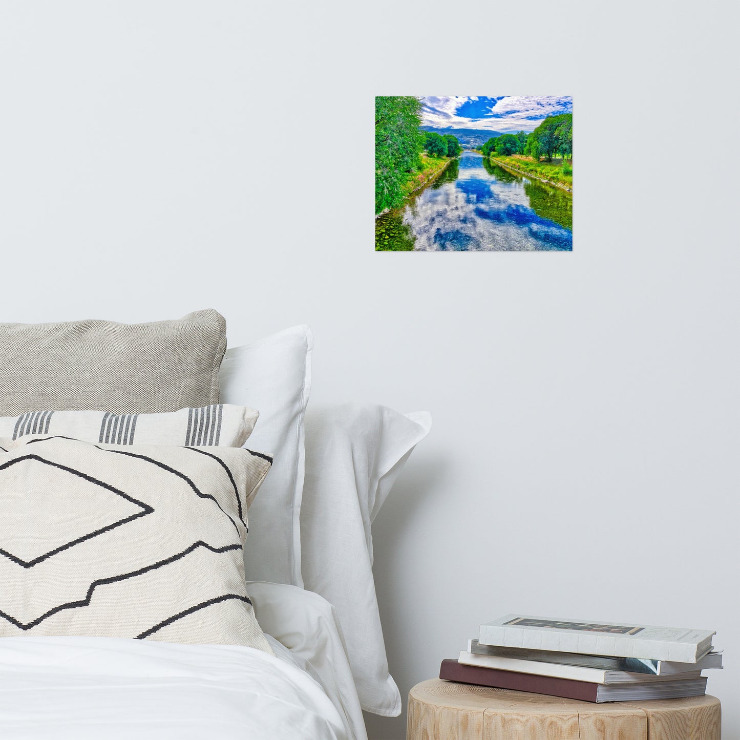 Matte Poster Print - Penticton Okanagan River Channel HDR