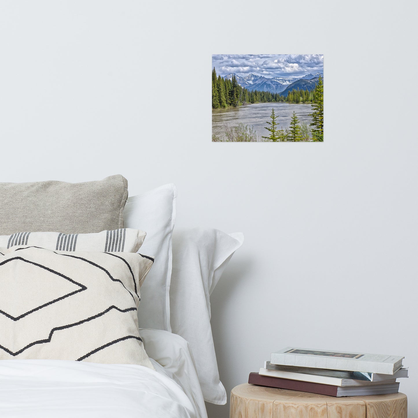 Matte Poster Print - Sundance Canyon Trail Bow River HDR