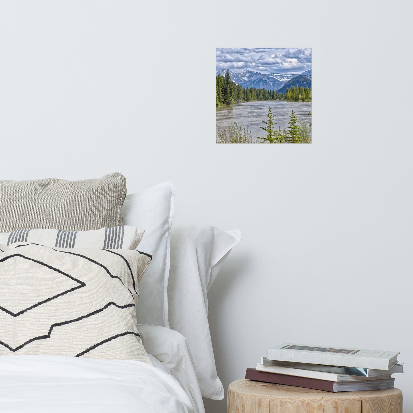 Matte Poster Print - Sundance Canyon Trail Bow River HDR