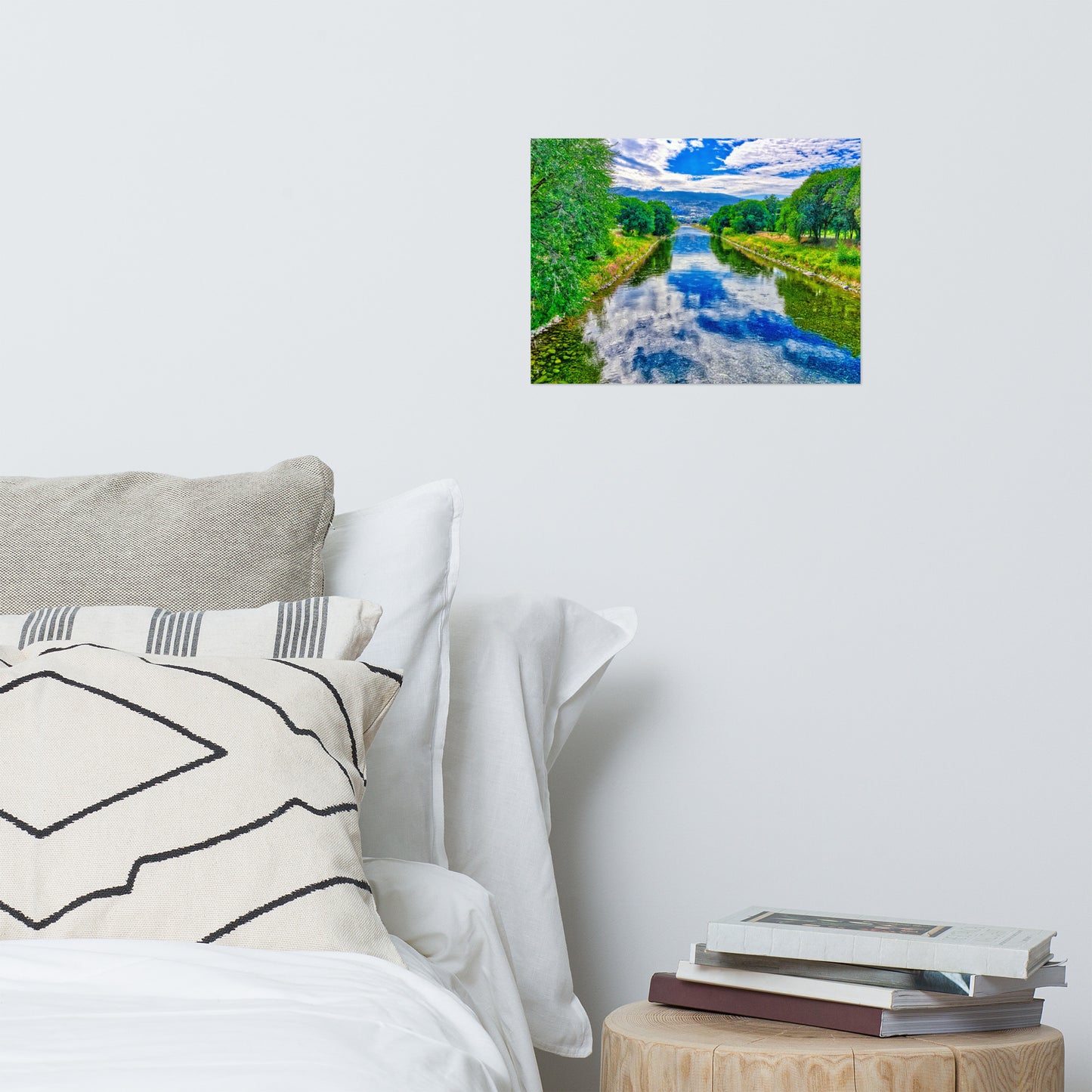 Matte Poster Print - Penticton Okanagan River Channel HDR