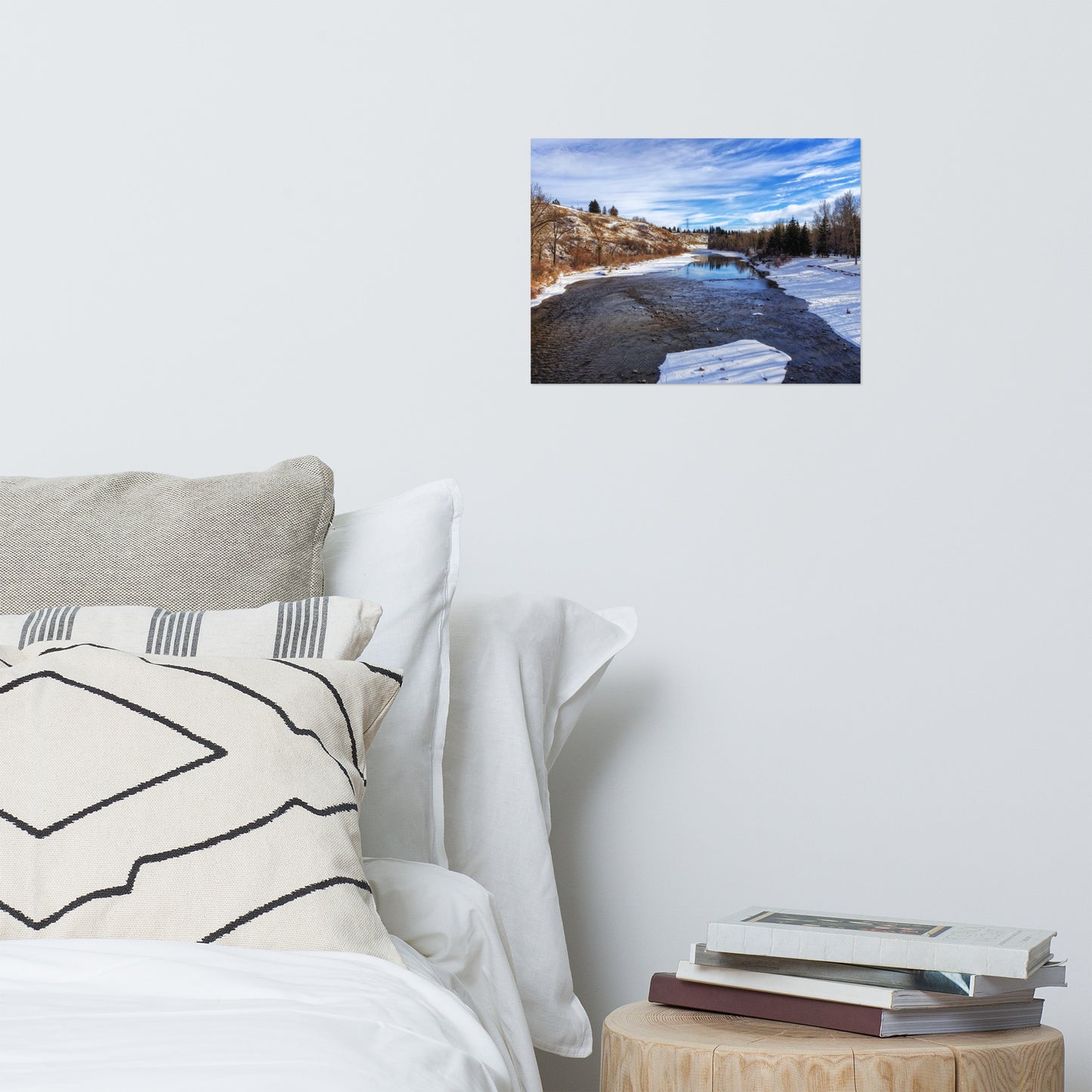 Matte Poster Print - Elbow River Sandy Beach Park
