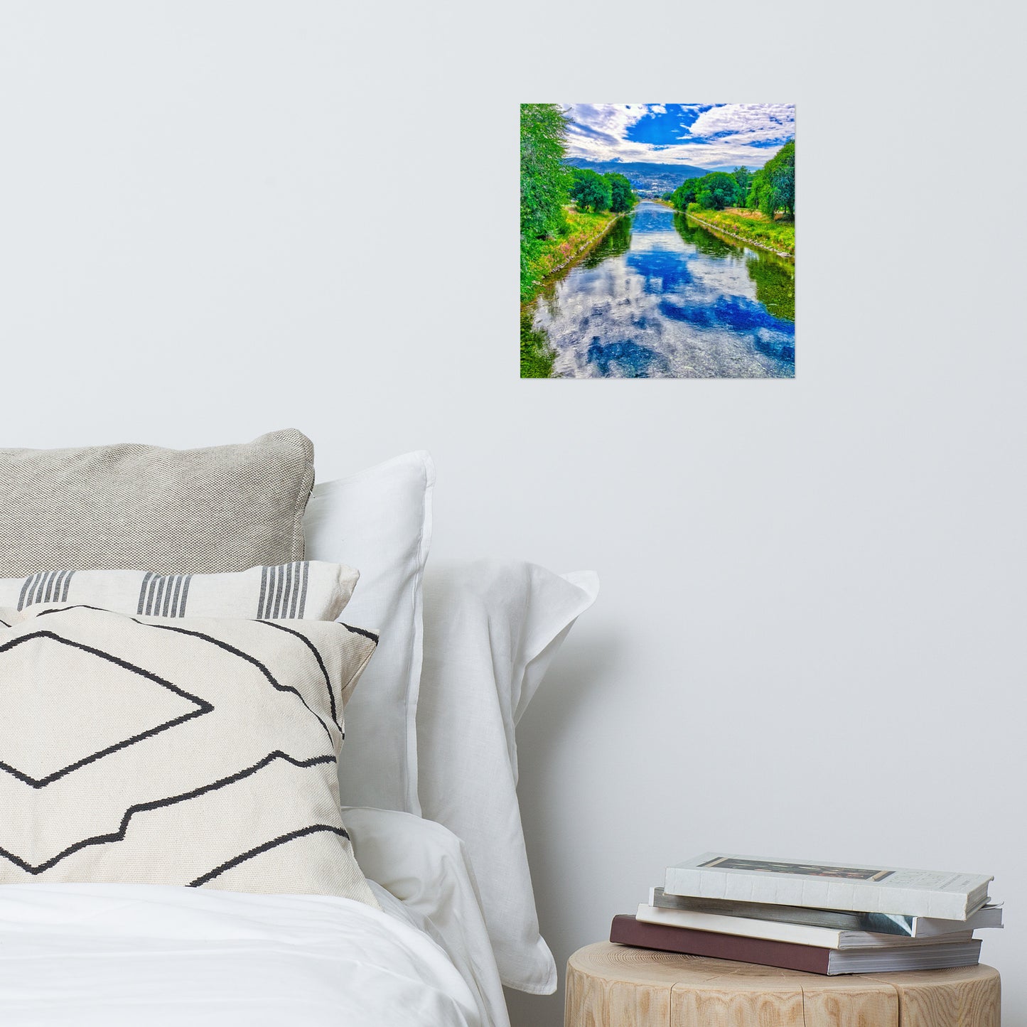 Matte Poster Print - Penticton Okanagan River Channel HDR