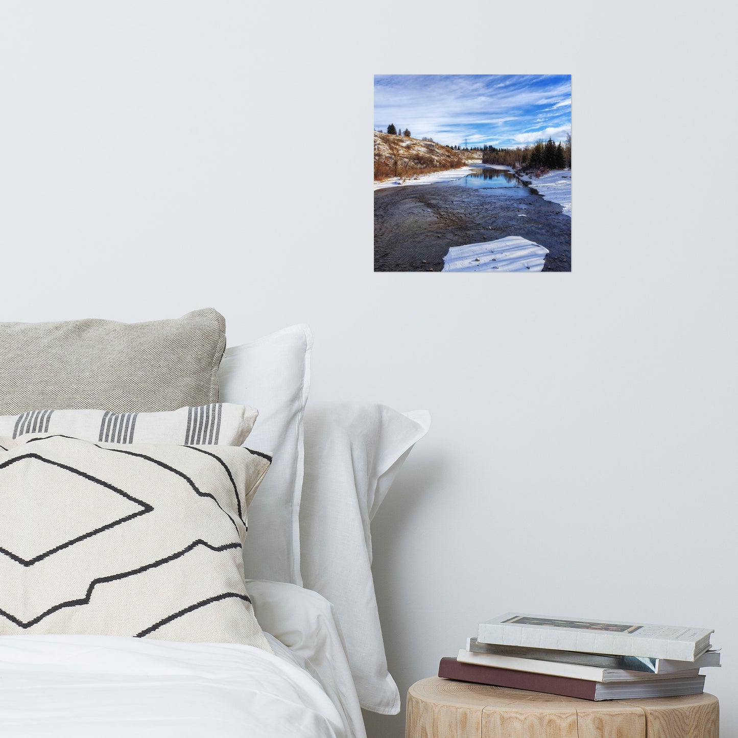 Matte Poster Print - Elbow River Sandy Beach Park
