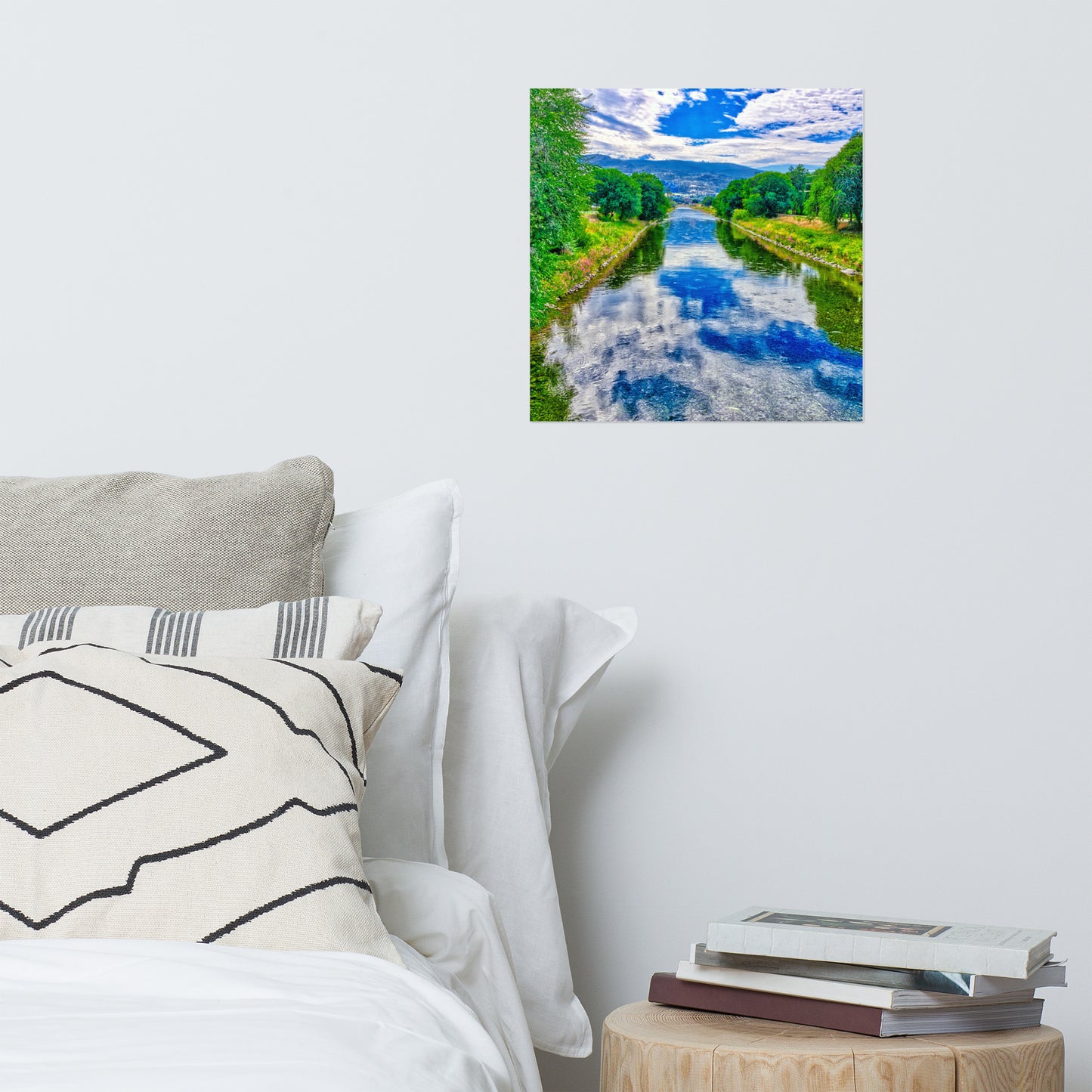Matte Poster Print - Penticton Okanagan River Channel HDR