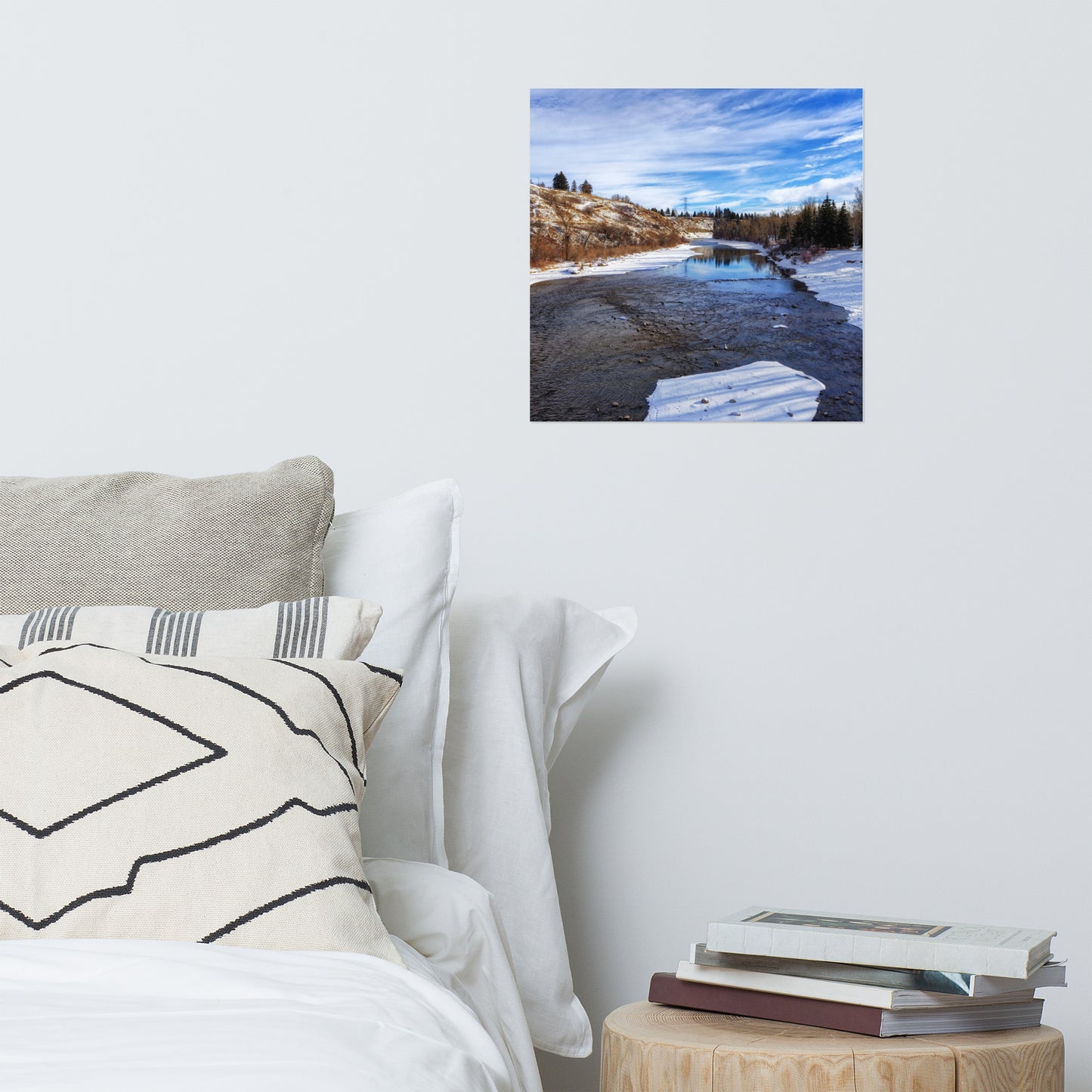 Matte Poster Print - Elbow River Sandy Beach Park