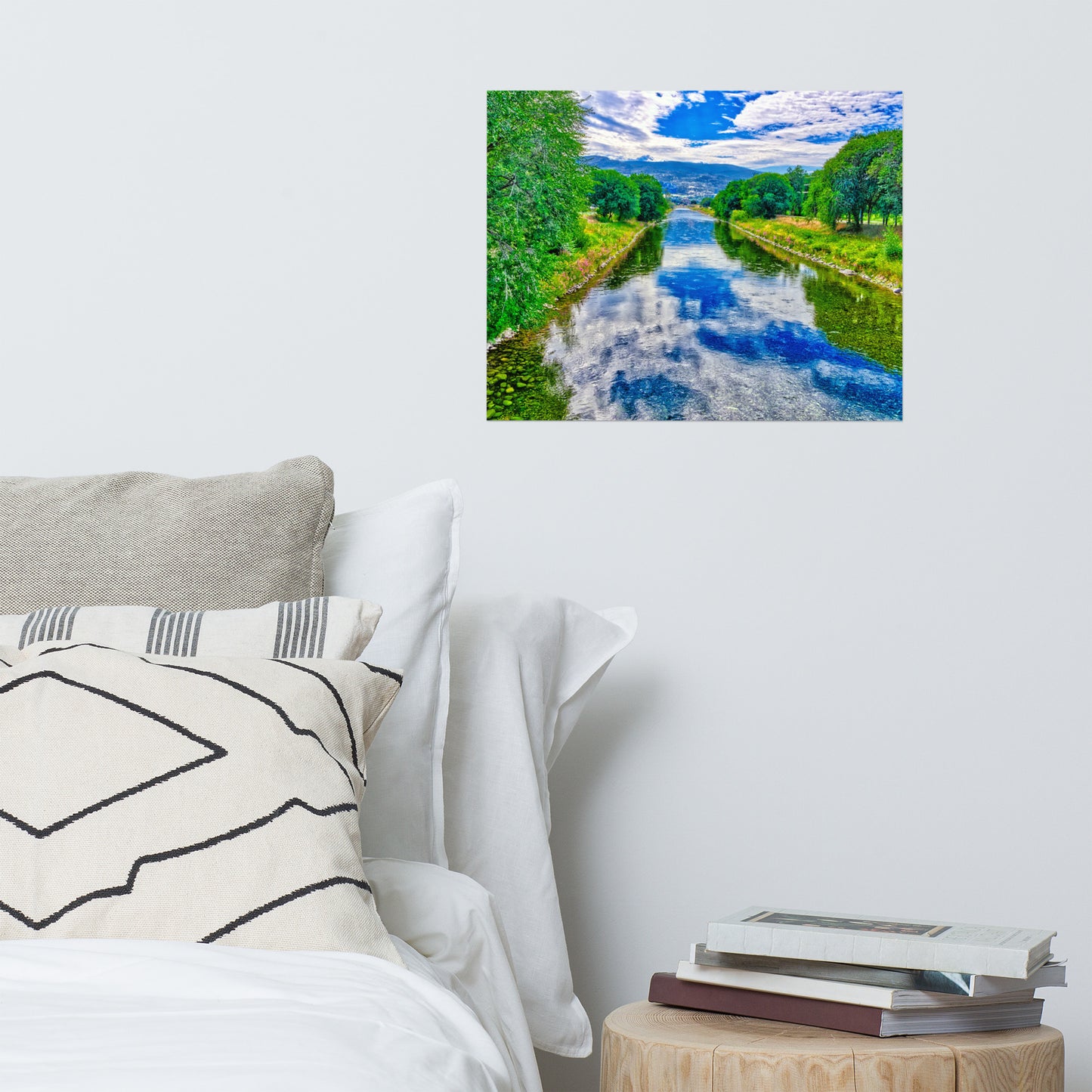 Matte Poster Print - Penticton Okanagan River Channel HDR