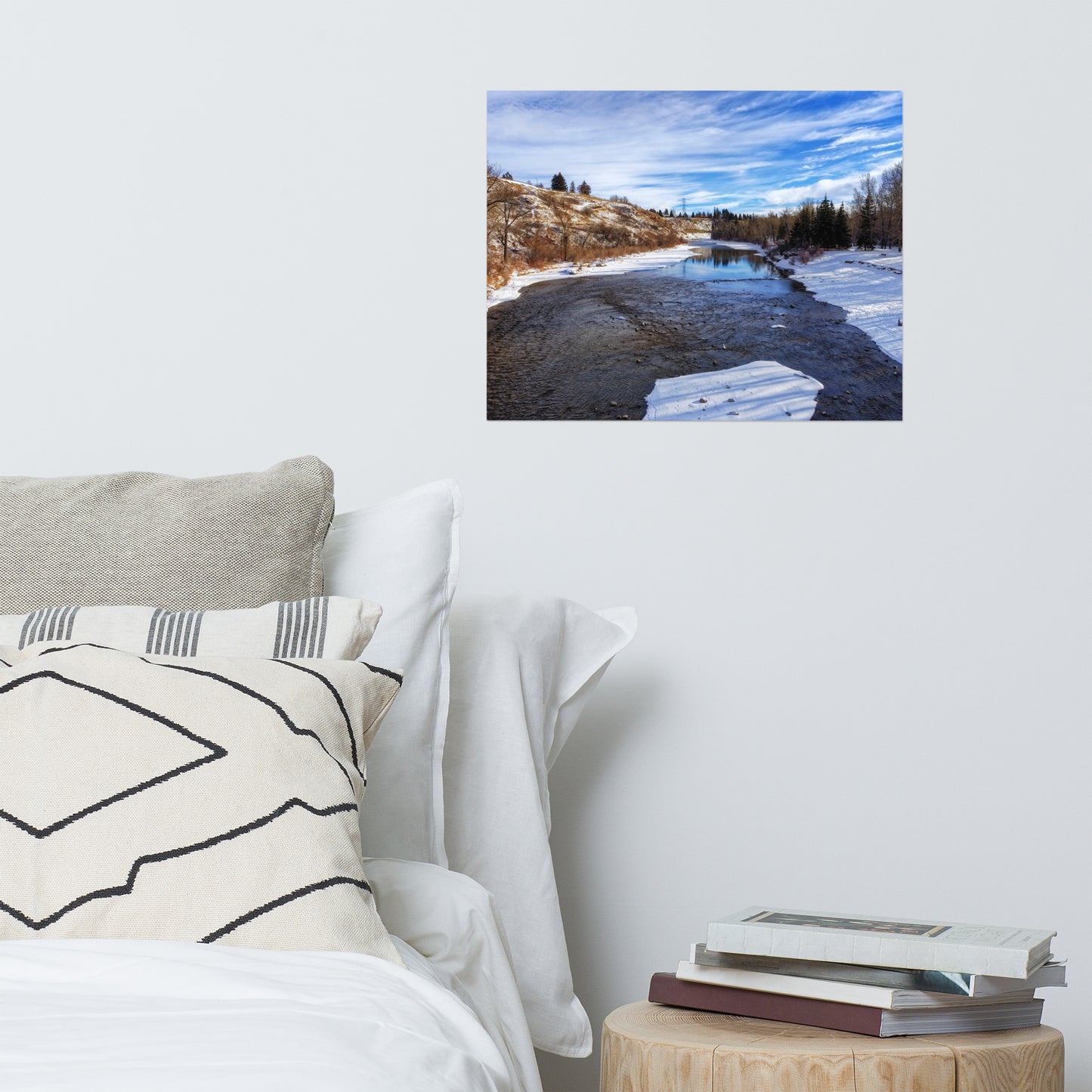 Matte Poster Print - Elbow River Sandy Beach Park