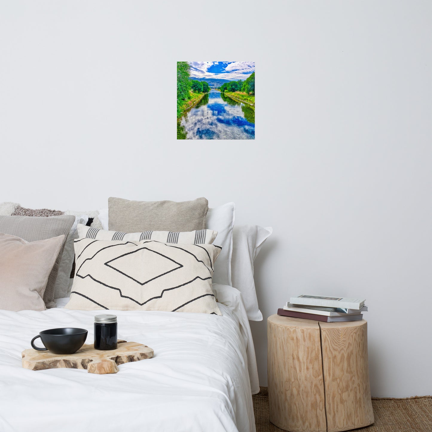 Matte Poster Print - Penticton Okanagan River Channel HDR