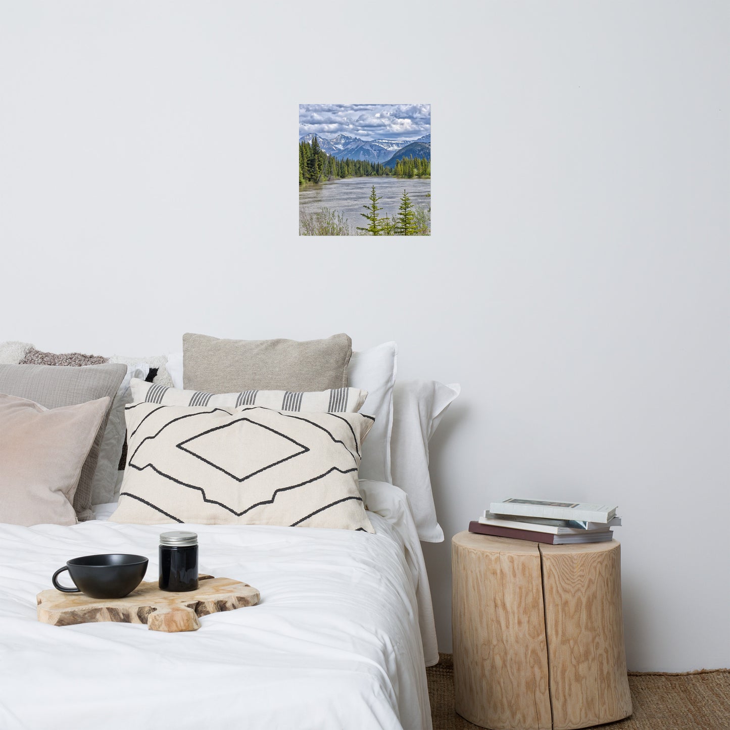 Matte Poster Print - Sundance Canyon Trail Bow River HDR