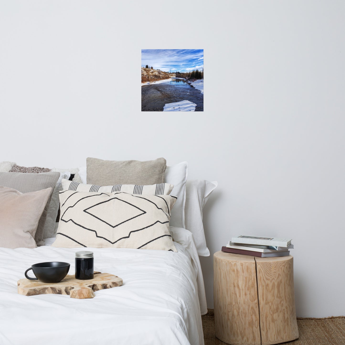 Matte Poster Print - Elbow River Sandy Beach Park
