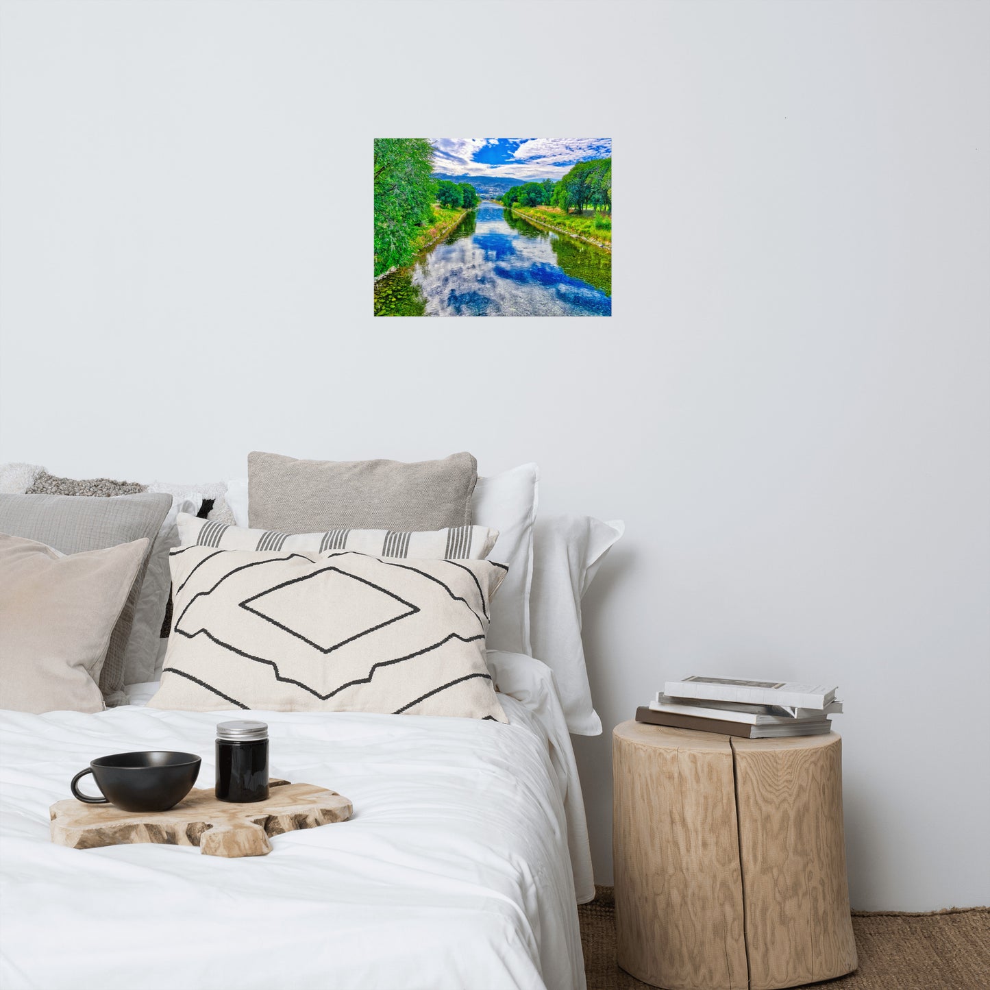 Matte Poster Print - Penticton Okanagan River Channel HDR