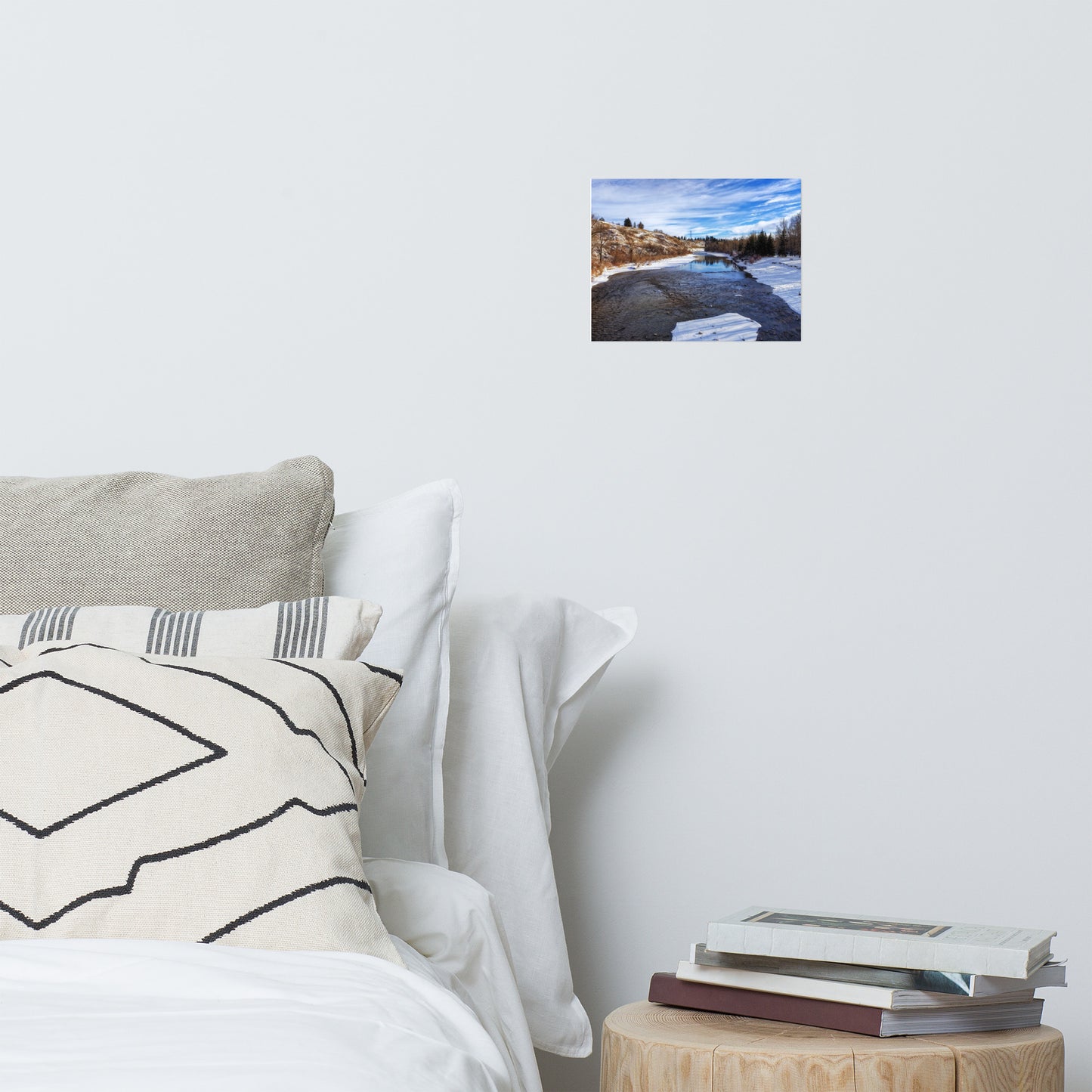 Matte Poster Print - Elbow River Sandy Beach Park