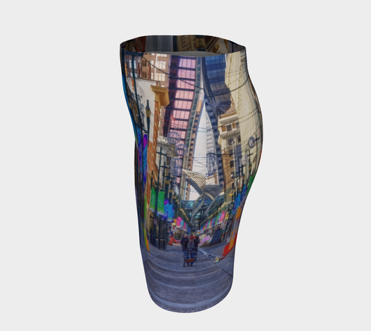 Women's Fitted Skirt - Downtown Calgary Stephen Avenue
