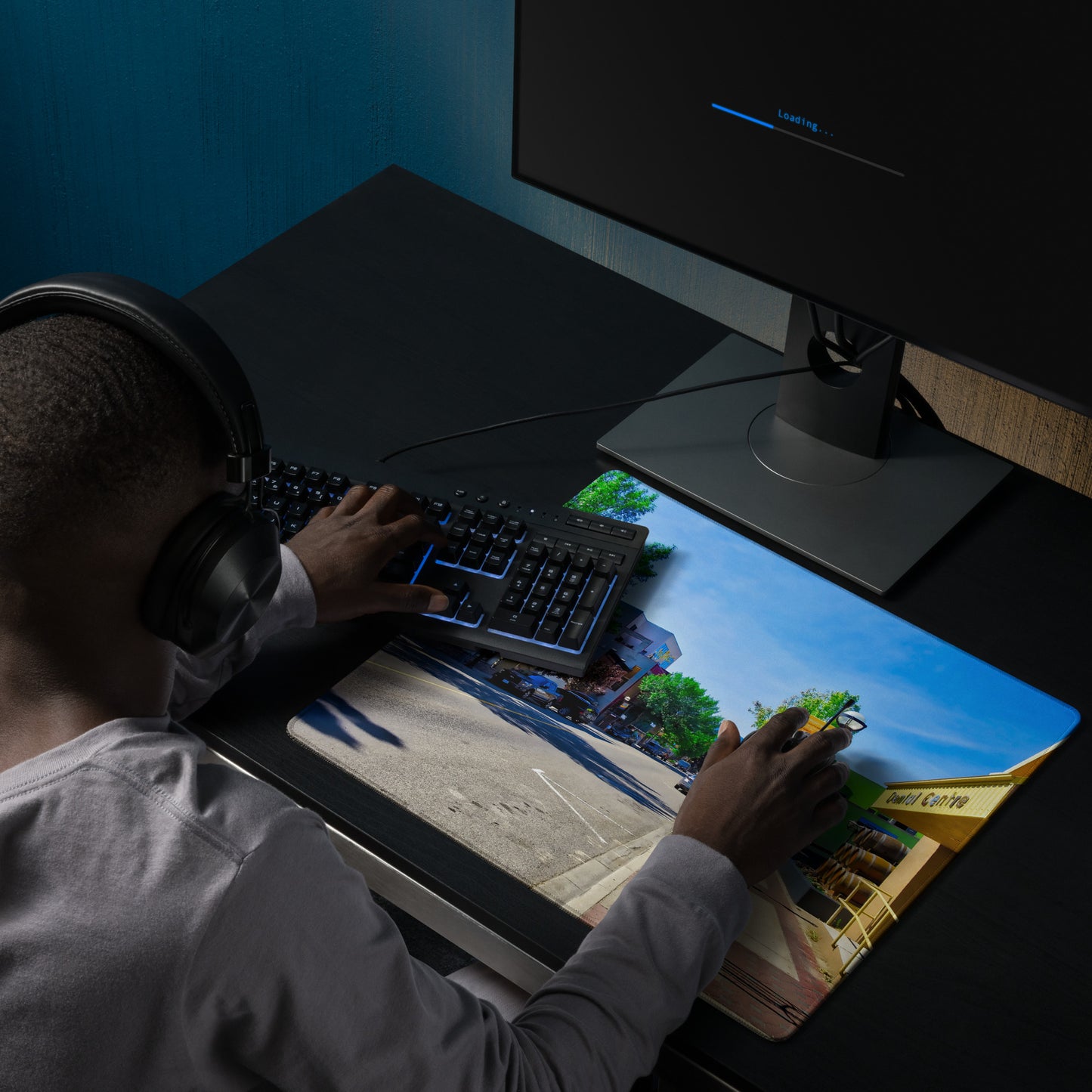Gaming Mouse Pad - Penticton Front Street HDR