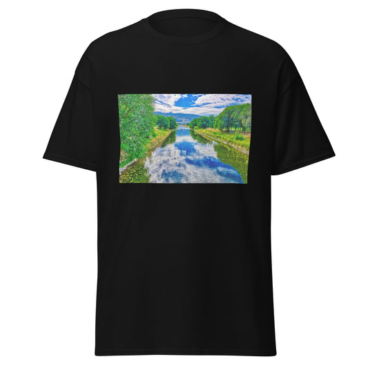 Men's Classic Tee - Penticton HDR Okanagan Channel