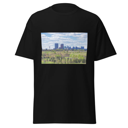 Men's Classic Tee - Downtown Calgary Vista Heights Hill