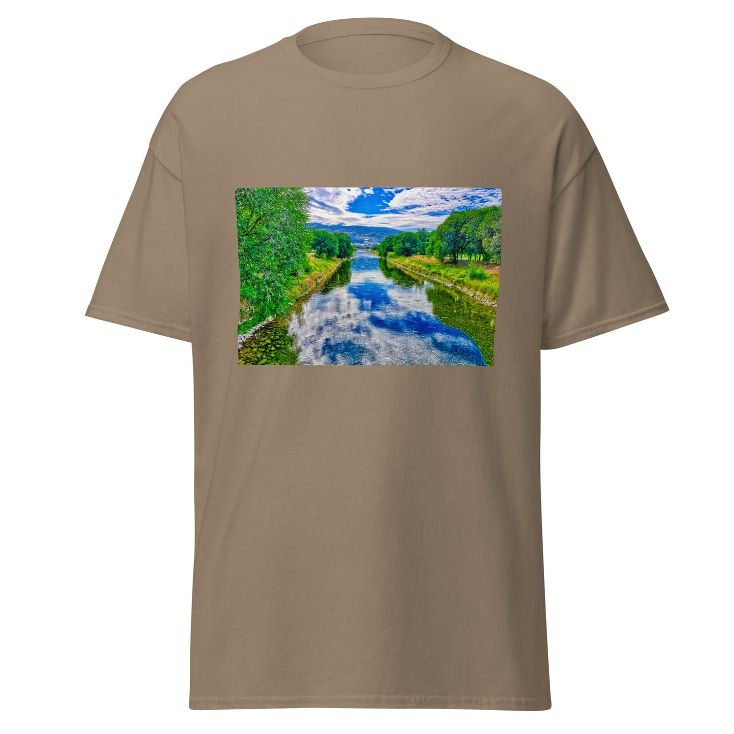Men's Classic Tee - Penticton HDR Okanagan Channel