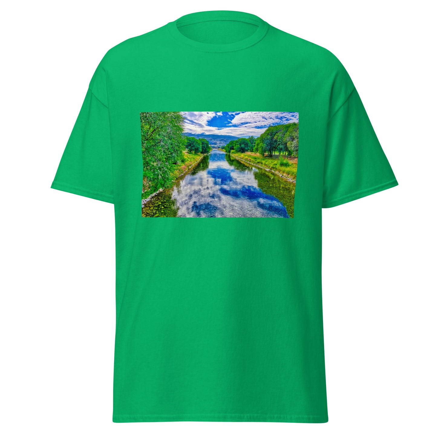 Men's Classic Tee - Penticton HDR Okanagan Channel
