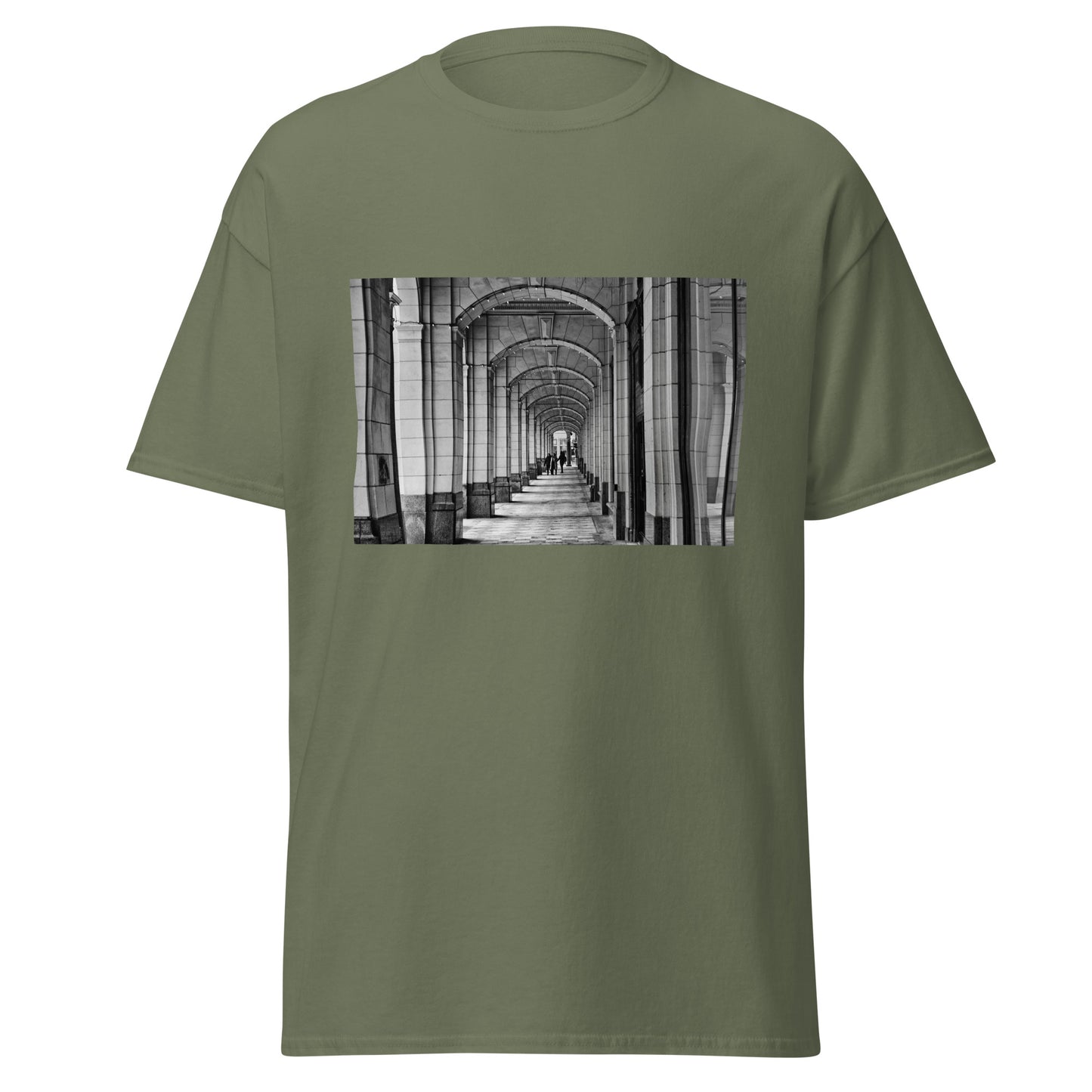 Men's Classic Tee - Hudson's Bay Sidewalk Black and White