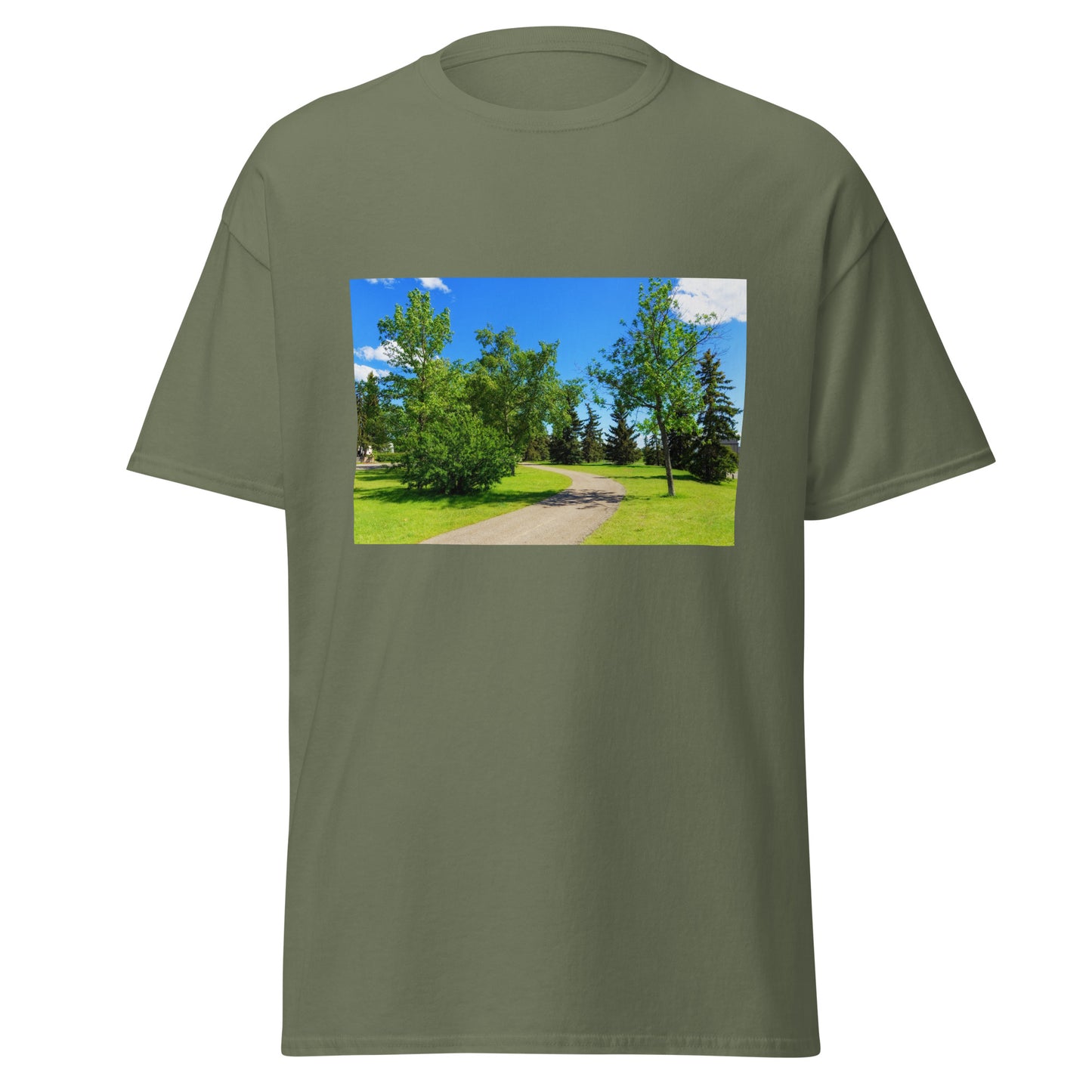 Men's Classic Tee - Calgary in the Summer