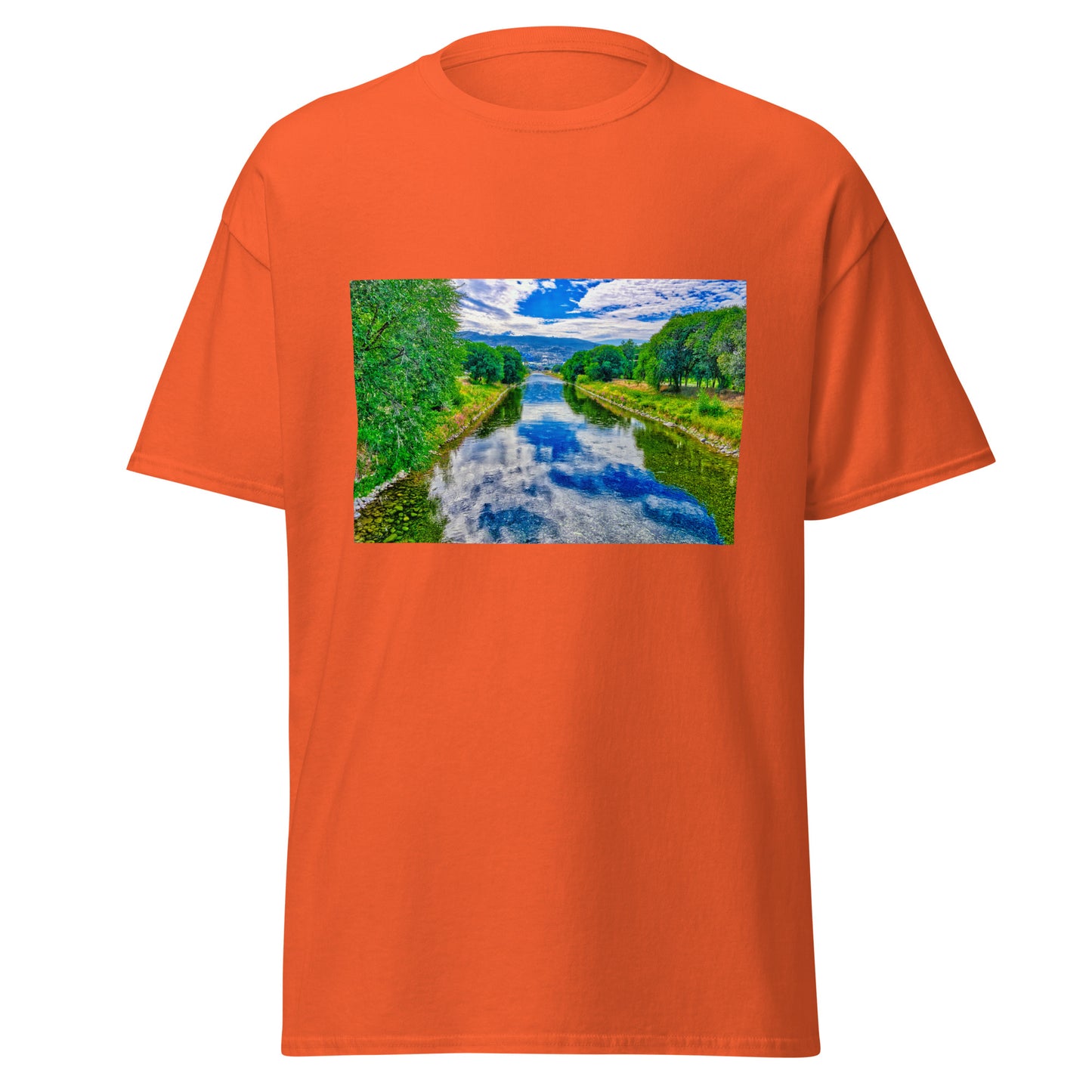 Men's Classic Tee - Penticton HDR Okanagan Channel