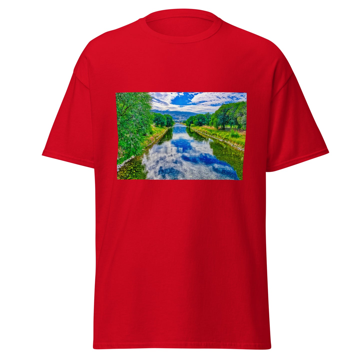 Men's Classic Tee - Penticton HDR Okanagan Channel