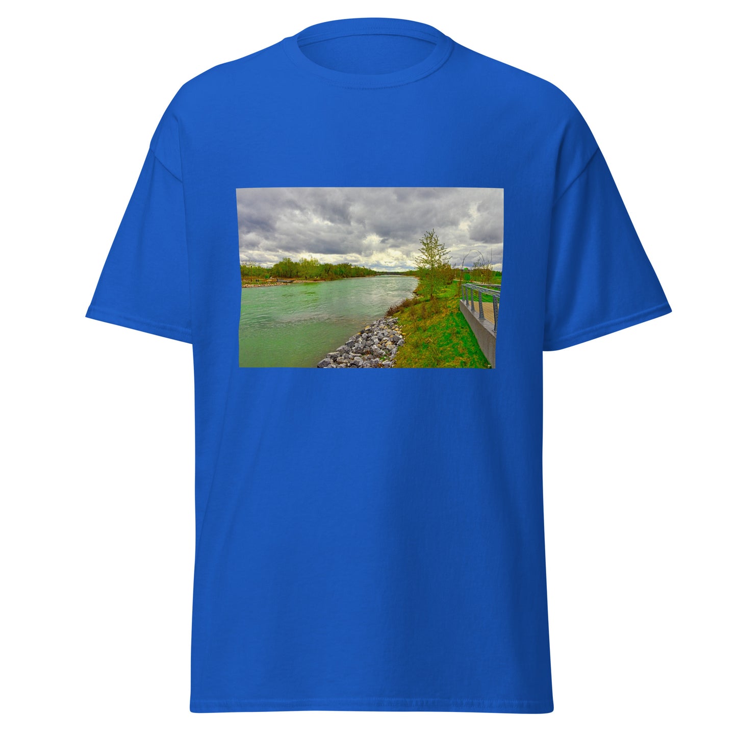 Men's Classic Tee - Calgary Bow River East Village