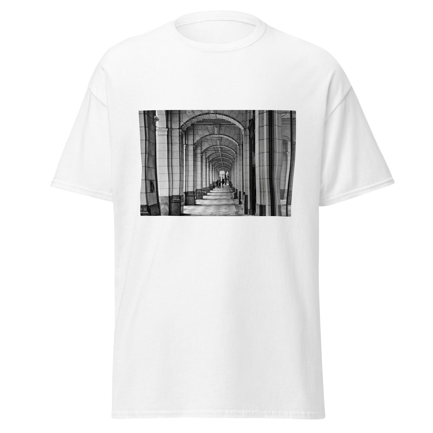 Men's Classic Tee - Hudson's Bay Sidewalk Black and White