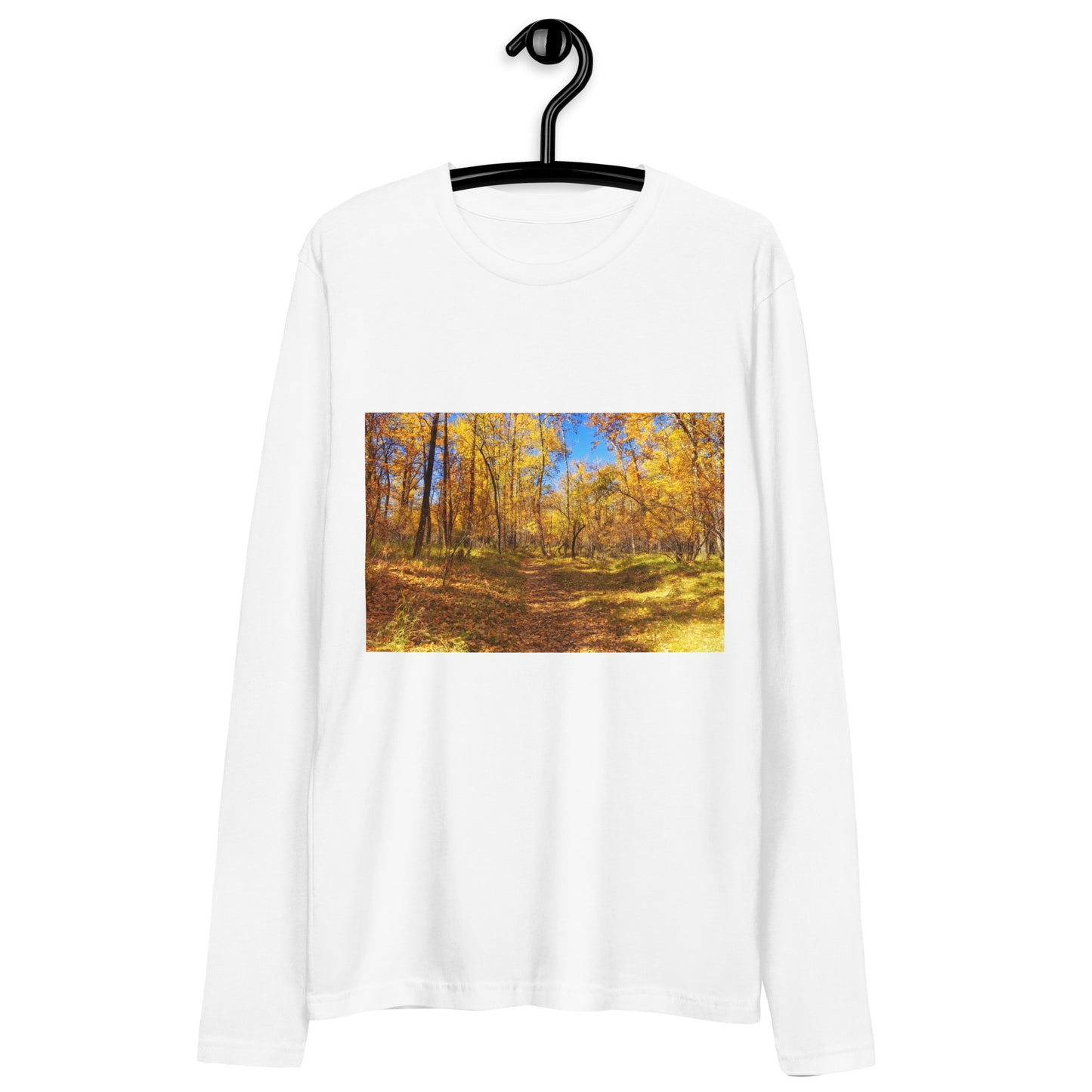 Men's Long Sleeve Fitted Crew - Carburn Park Fall