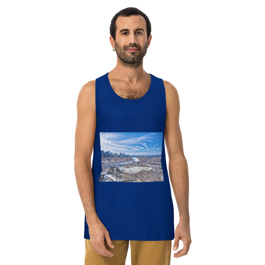 Men’s Premium Tank Top - McHugh Bluff Winter HDR