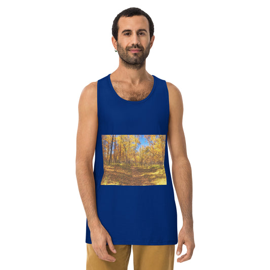 Men’s Premium Tank Top - Carburn Park Fall Colours