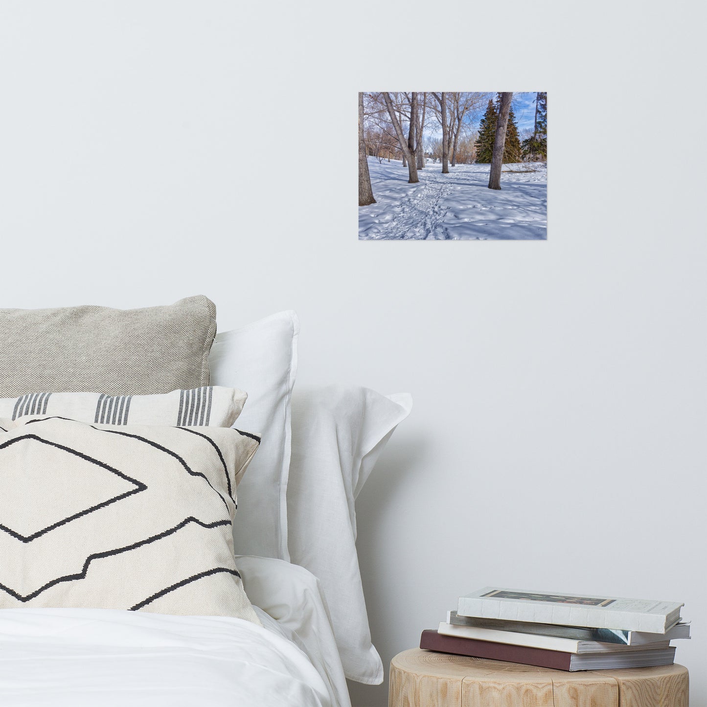 Lustre Poster Print - Confederation Creek Winter HDR