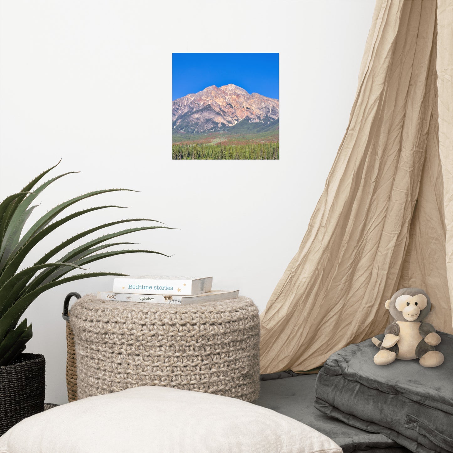 Lustre Poster Print - Pyramid Mountain