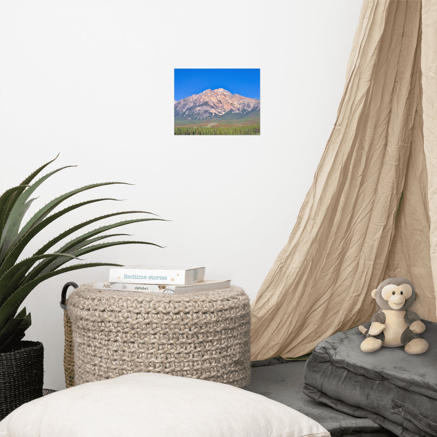 Lustre Poster Print - Pyramid Mountain